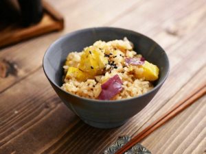 芋栗おこわ釜飯