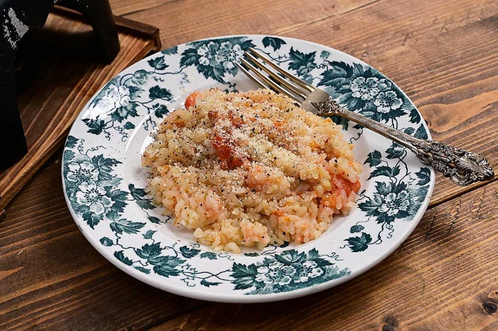 トマトバター釜飯